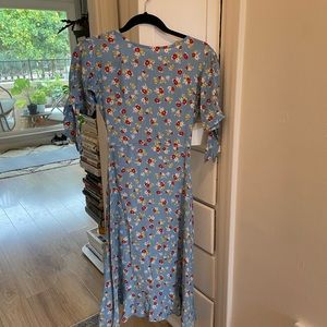 Faithful the brand nwt blue floral dress